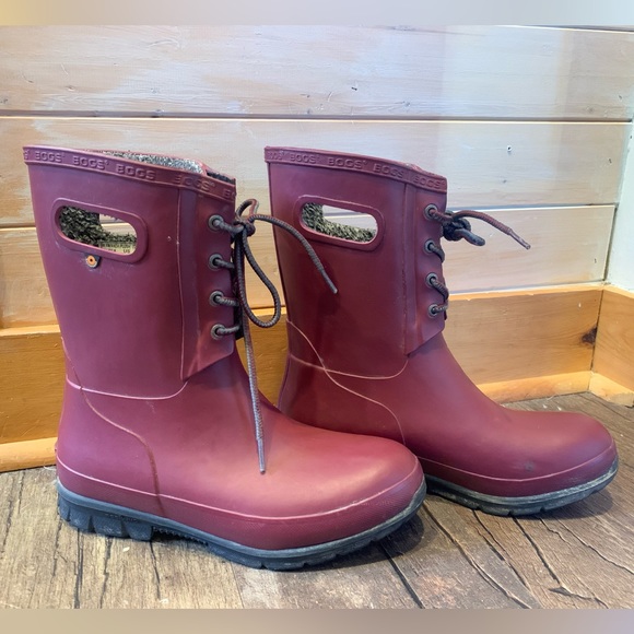 Women’s Waterproof Bogs size 8 - Picture 1 of 5